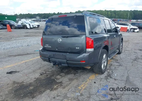 2010 Nissan Armada Se из США, поврежденный, VIN 5N1BA0ND3AN601114